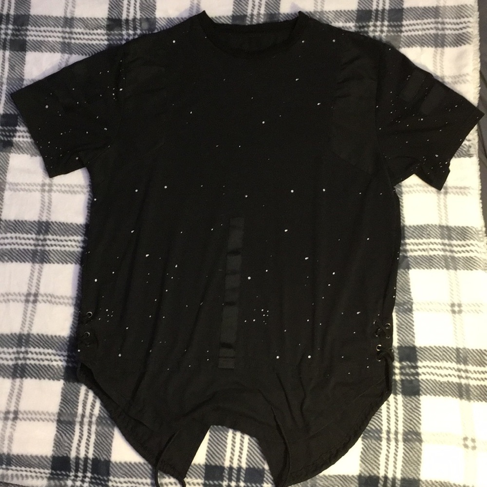 Black Tied T-shirt